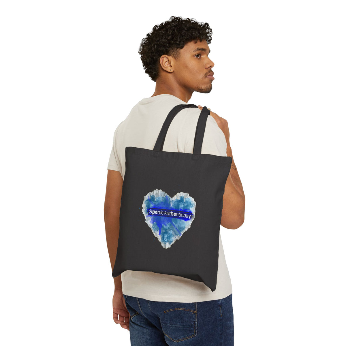 Speak Authentically Canvas Tote