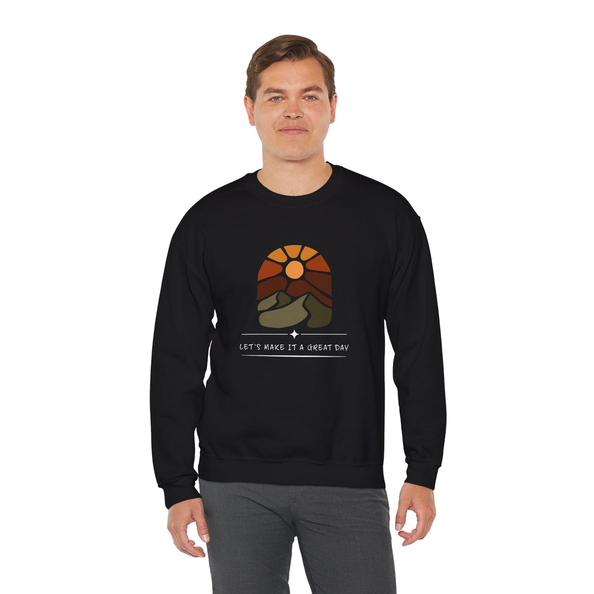 Let's Make It A Great Day Crewneck Sweatshirt