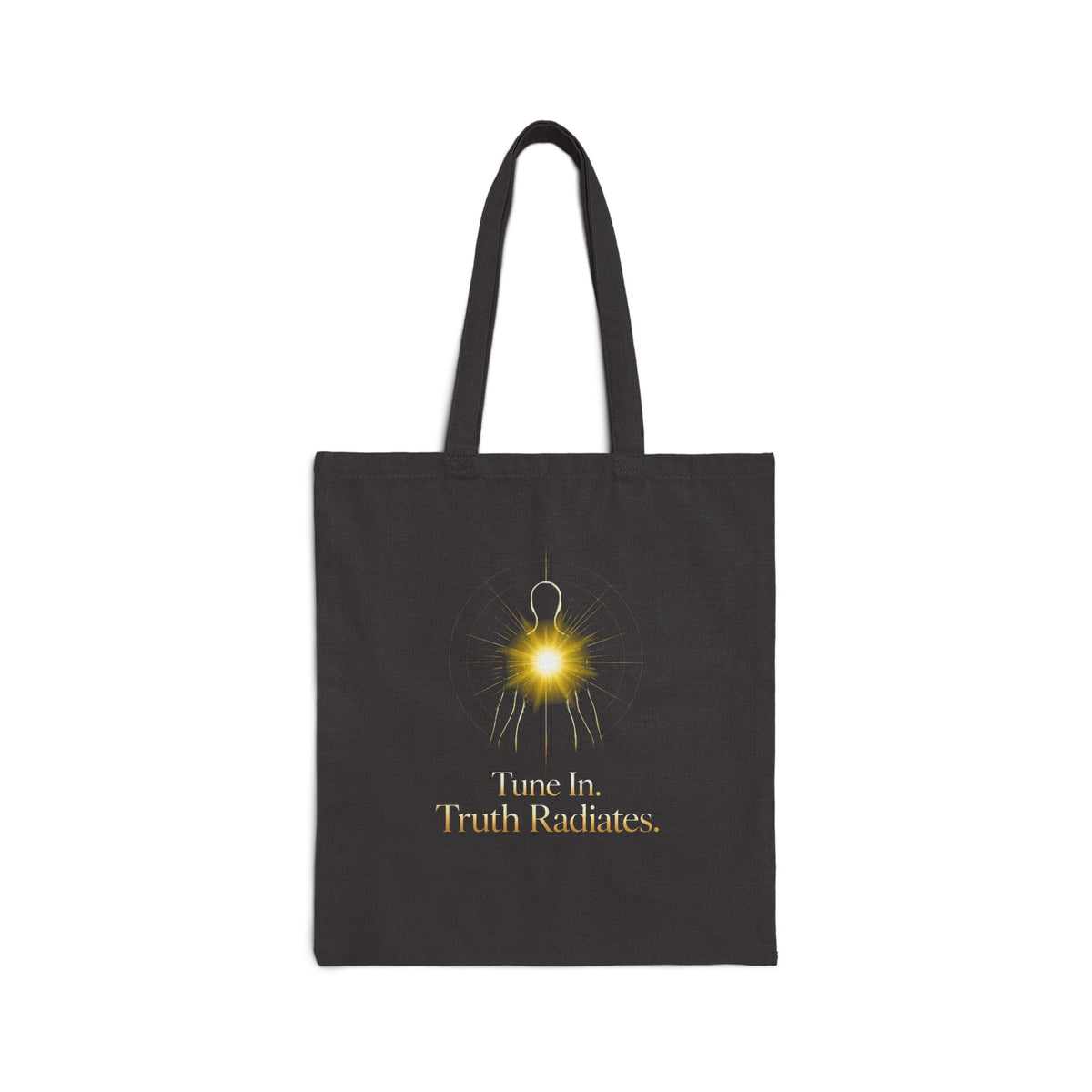 Tune In. Truth Radiates Canvas Tote