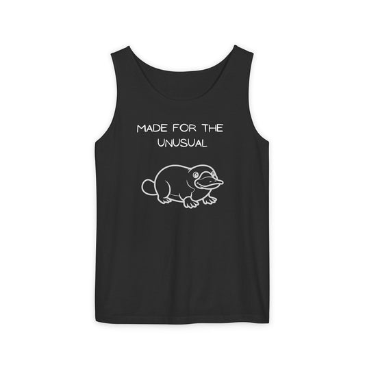 Tank Top — "Made for the Unusual" Platypus Graphic