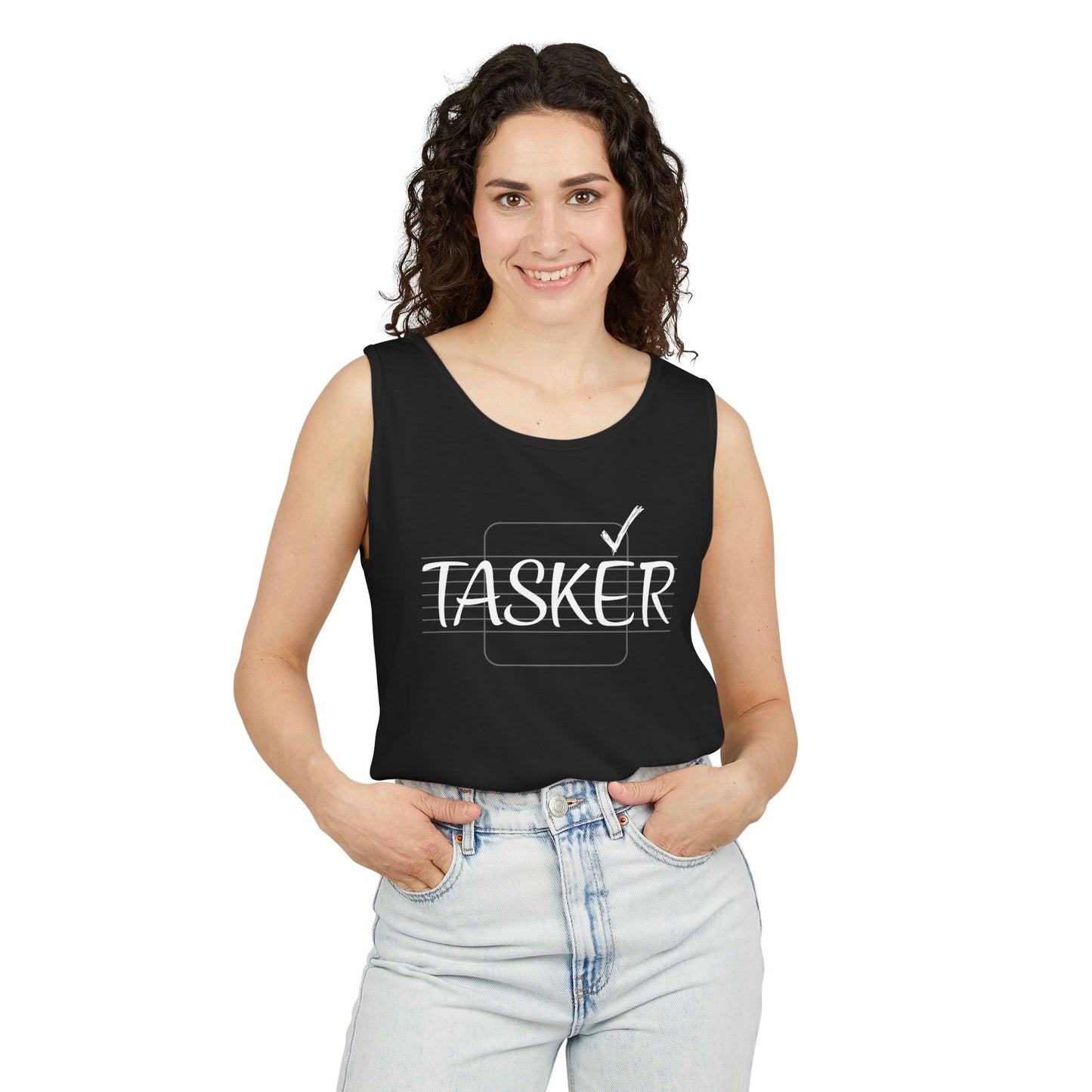 Tasker Tank Top — Checklist Design Tank for Planners & Productivity Lovers