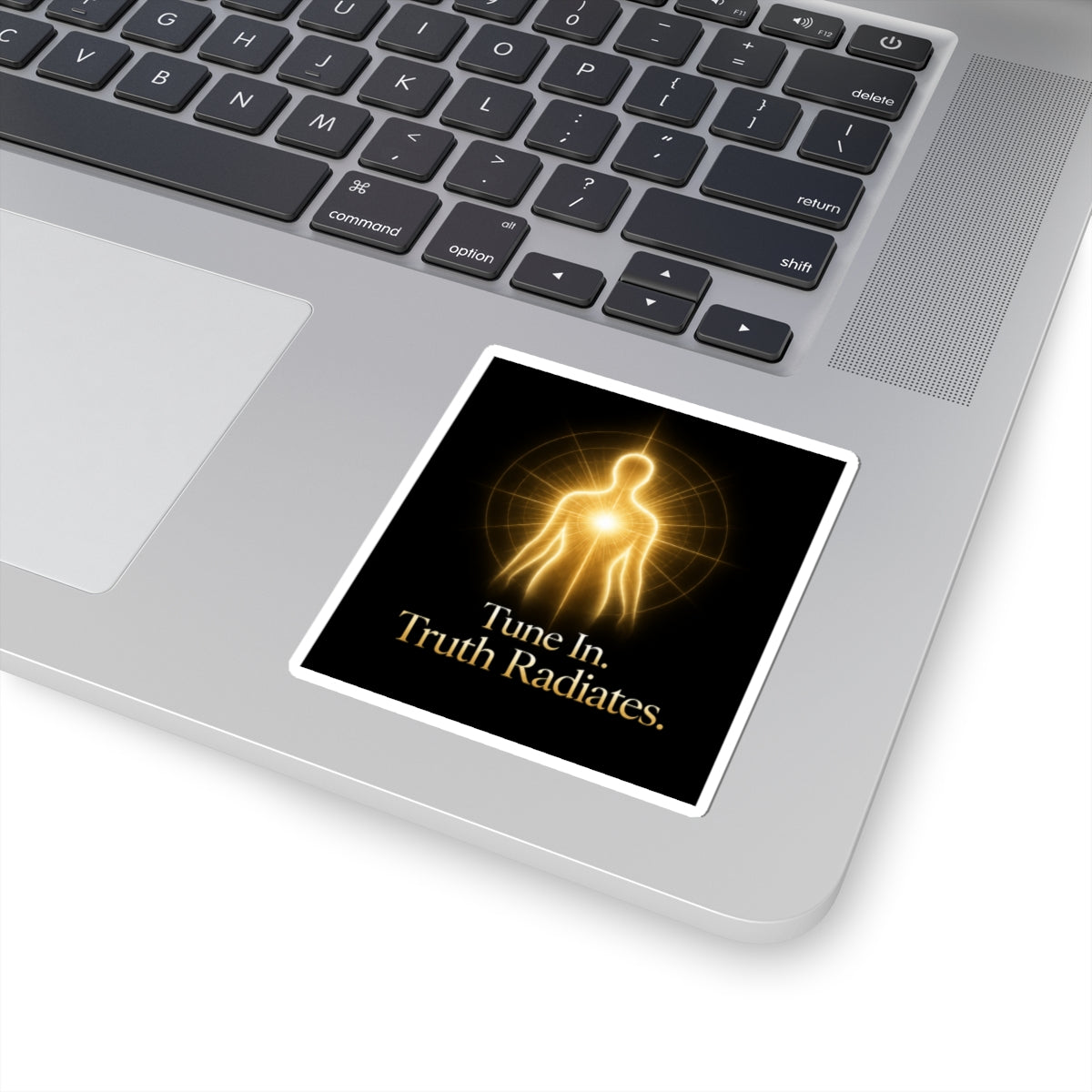 Tune In. Truth Radiates Sticker