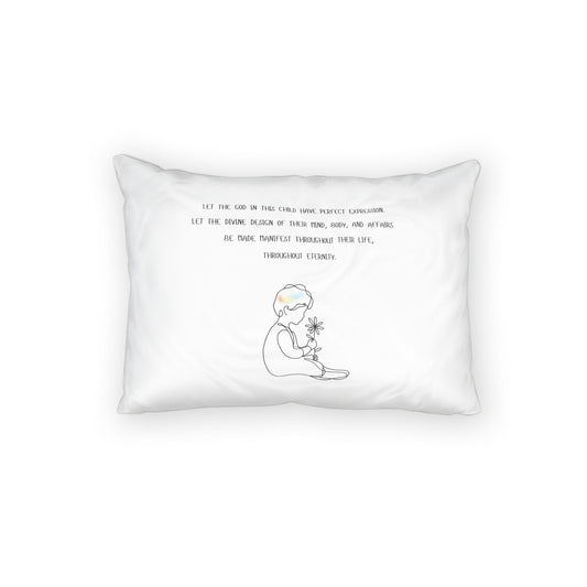Little One Affirmation Cotton Pillow Sham