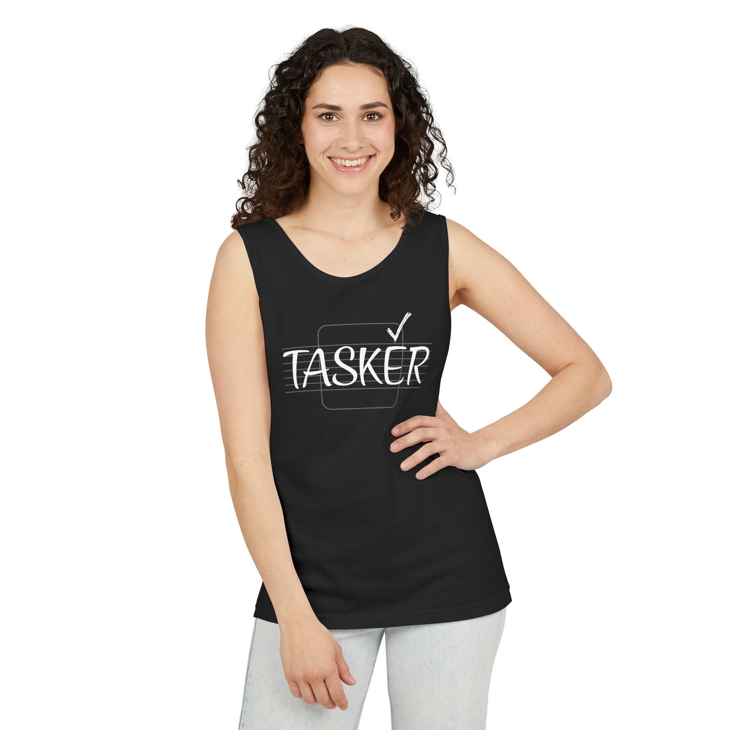 Tasker Tank Top — Checklist Design Tank for Planners & Productivity Lovers