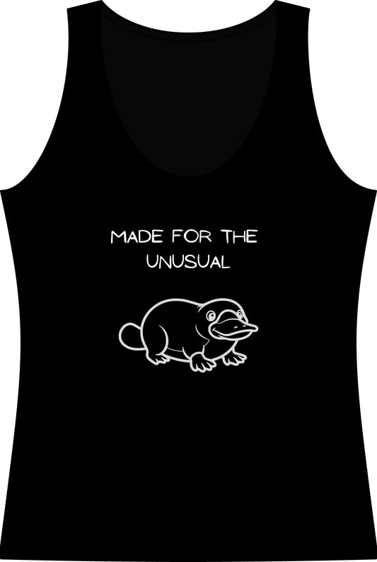 Made for the Unusual Platypus Tank Top – Women's Cute Graphic Cotton Tank