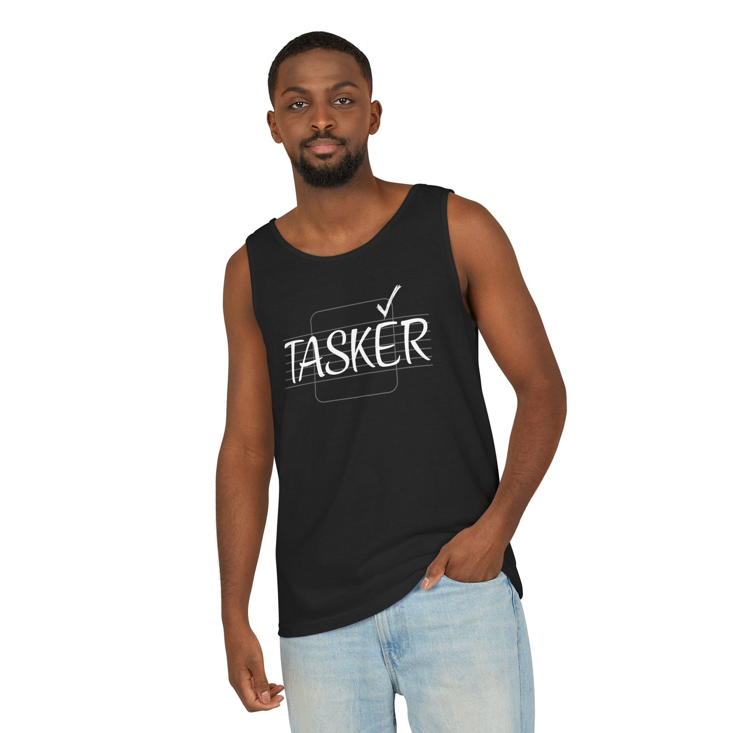 Tasker Tank Top — Checklist Design Tank for Planners & Productivity Lovers