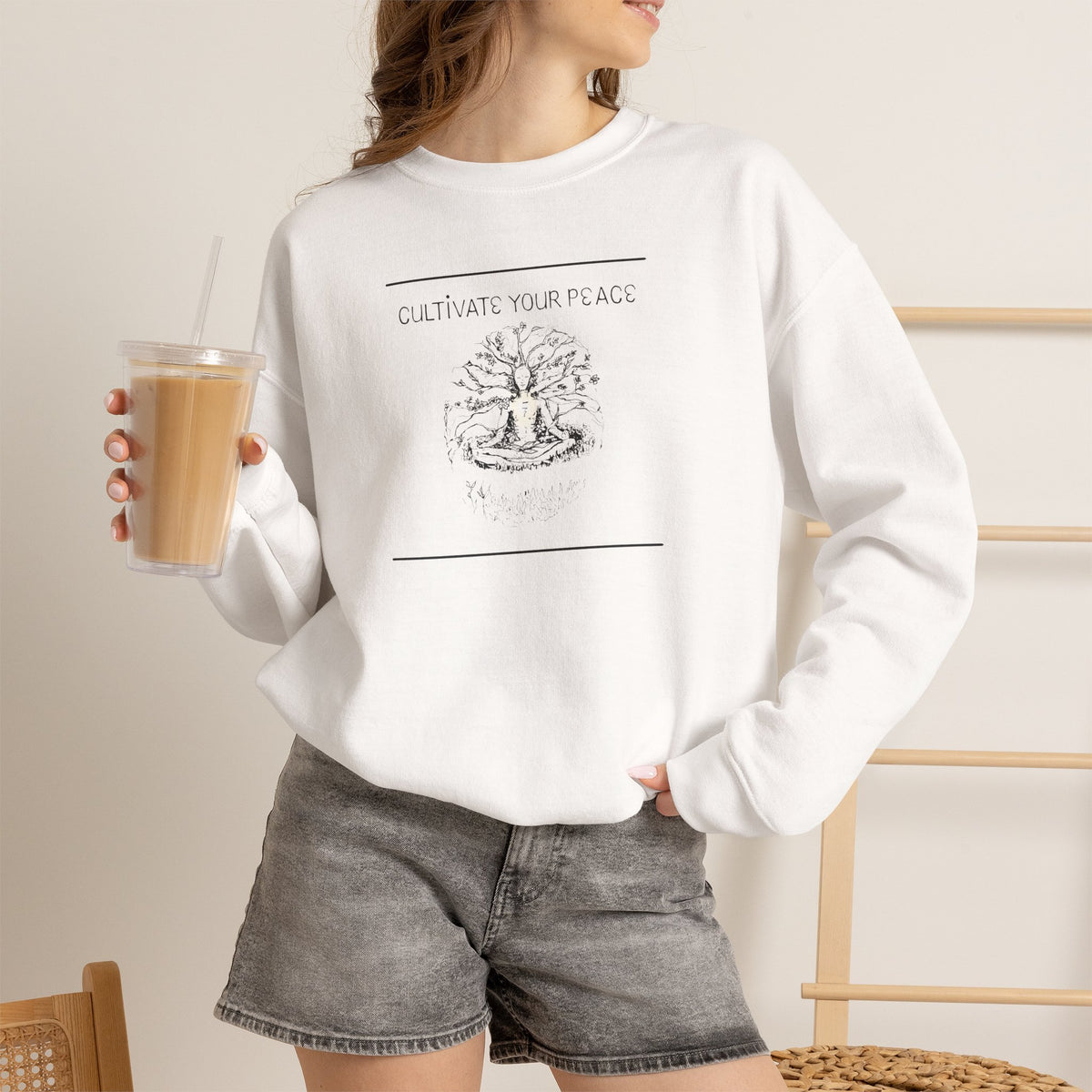 Cultivate Your Peace Crewneck Sweatshirt