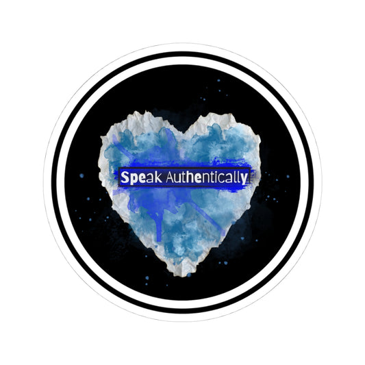 Speak Authentically Sticker