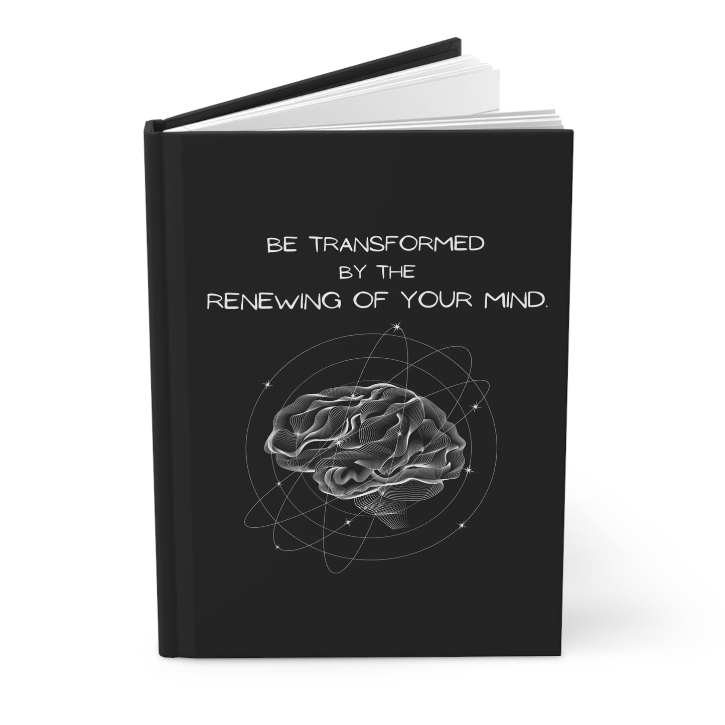 Be Transformed Journal — Hardcover Matte Inspirational Christian Notebook