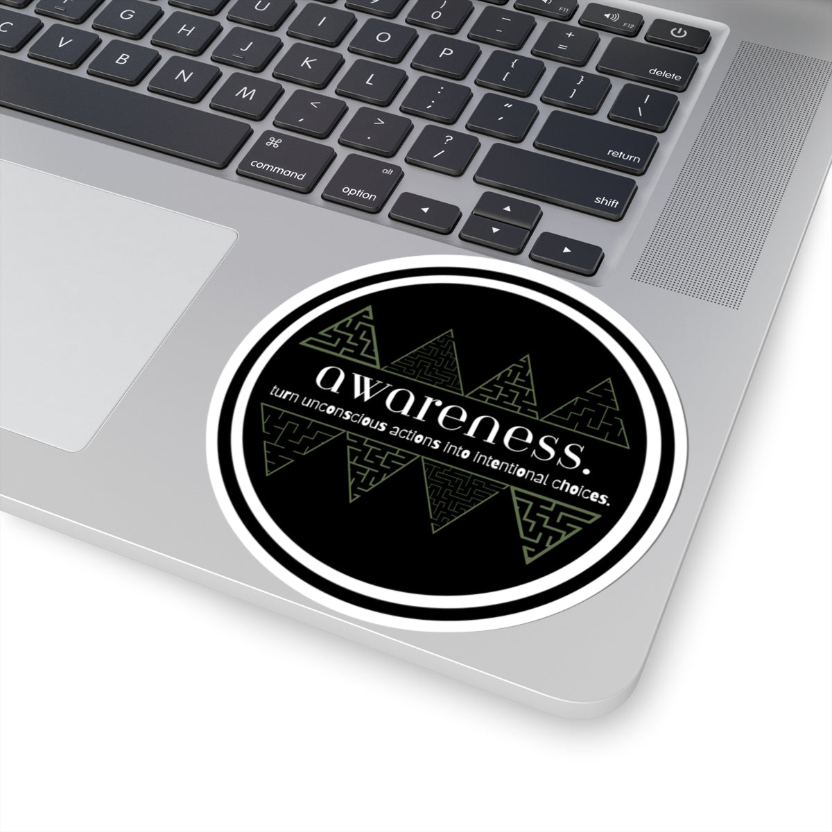 Awareness: Turn Unconscious Actions Into Conscious Choices Sticker