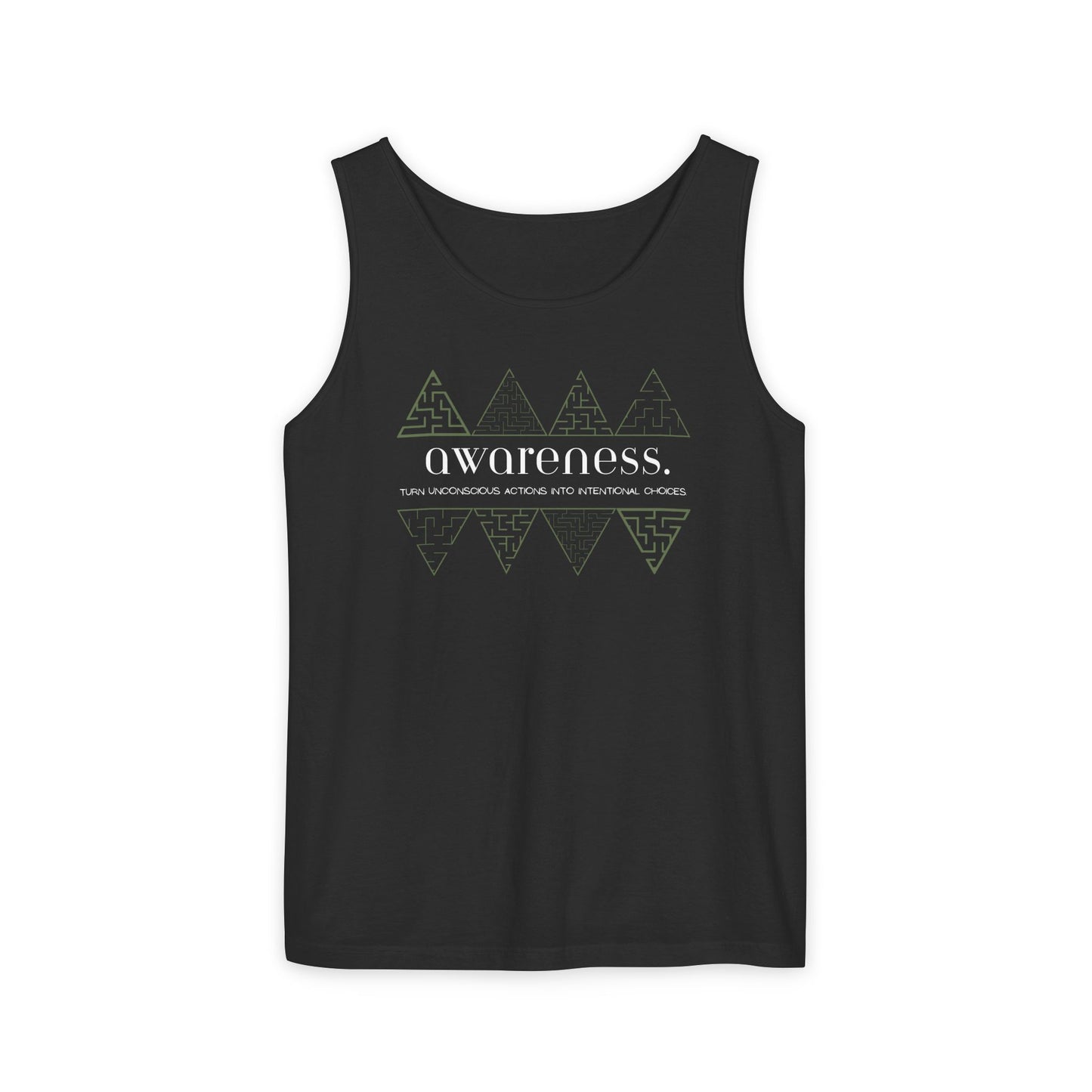 Awareness Tribal Chevron Tank Top — Mental Health Awareness Graphic Tank