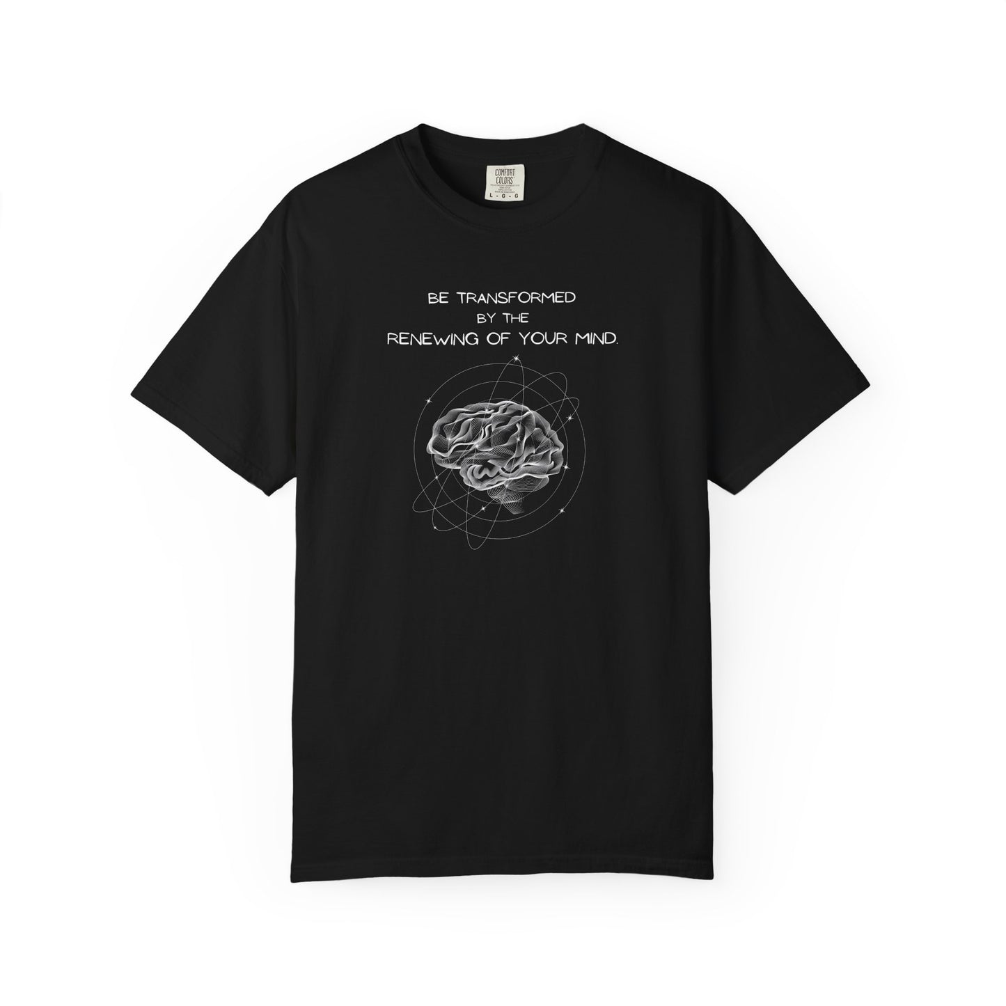 Mind Renewal T-Shirt — “Be Transformed by the Renewing of Your Mind” Graphic Tee