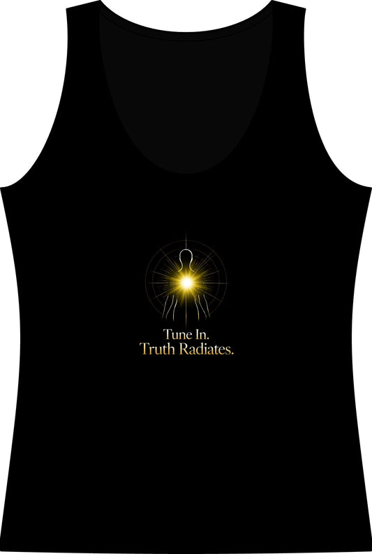Tune In. Truth Radiates Woman’s Tank