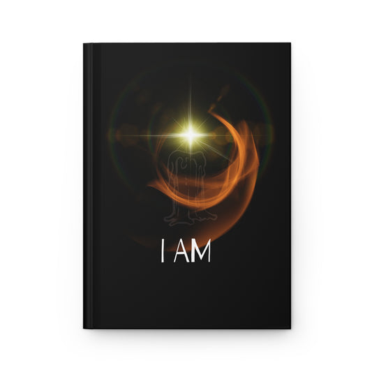 Motivational Hardcover Journal - I AM